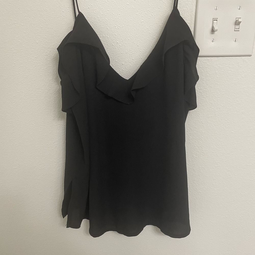 Zara black sleeveless top